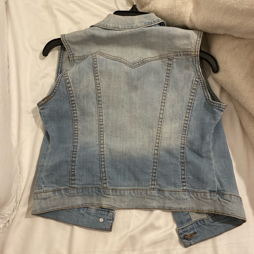 Denim vest